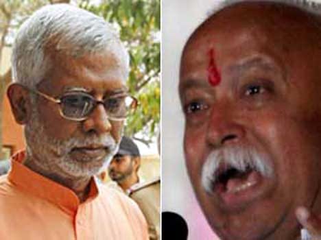 aseemanand links bhagwat to terror attacks says report 