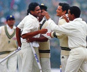 Ganguly fights with Kumble for Harbhajan.