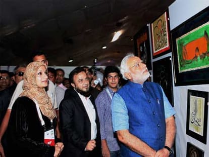 modi playing every card to make an impact in loksabha elections