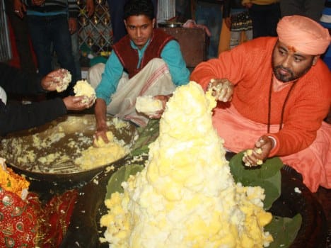 shivling of butter in uttarakhand