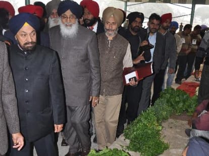 ac vegetable mandi inugreated on chief minister punjab prakash singh badal