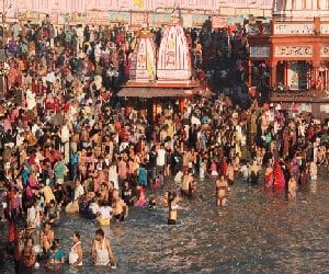 baisakhi river bath