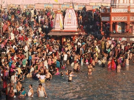 gangster was living as a monk in Haridwar