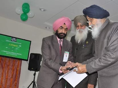 ac vegetable mandi inugreated on chief minister punjab prakash singh badal