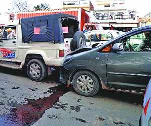 truck accident, one killed