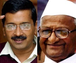  Kejriwal attacks on Anna