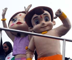 Chhota bheem in auto expo
