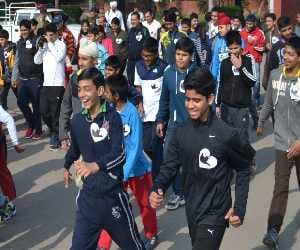 Valentine's Day celebrated in unique way by school children
