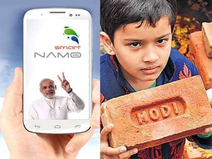 saffron brigade acts mad for modi