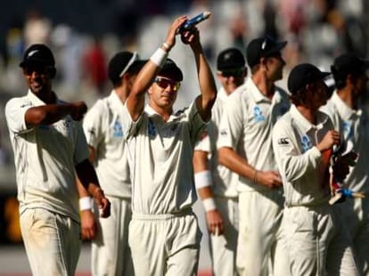 team india lost match in auckland test for first time