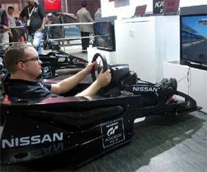 Nissan gives chance to driving racing car