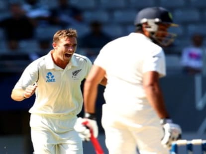 first test: New Zealand takes lead to west indies