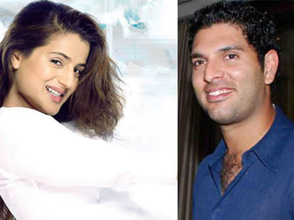 affairs of criceter yuvraj singh