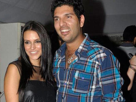 affairs of criceter yuvraj singh