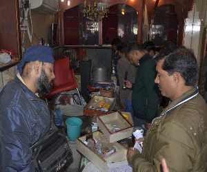 robbery at jwellery shop