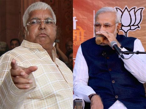 lalu claims he is 'real' tea seller not narendra modi