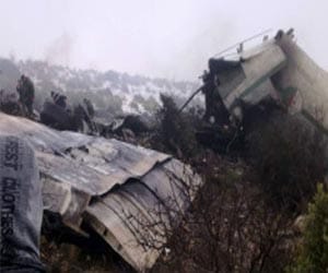 Plain crash in algeria
