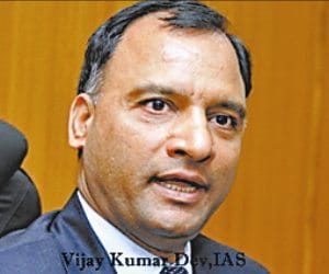 Vijay Kumar Dev New Advisor of UT Administrative