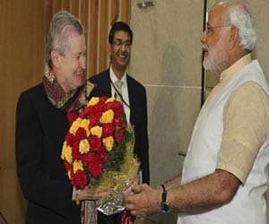 nancy meet narendra modi