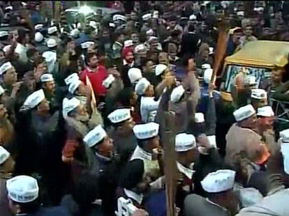 Arvind kejriwal resign from cheif minister post