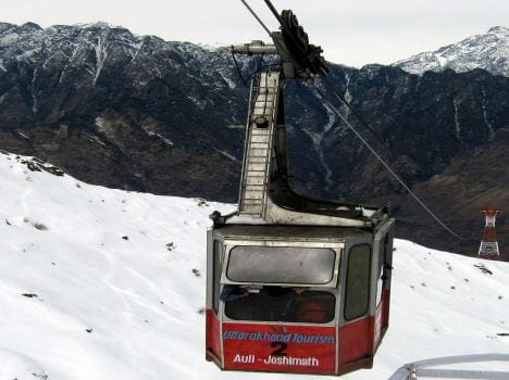 ropeway for auli not start till now