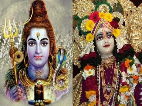 sri krishna and shiv become valentine