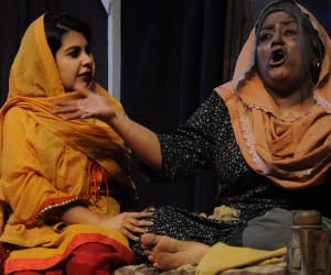 play fesival runs on tegore theatre