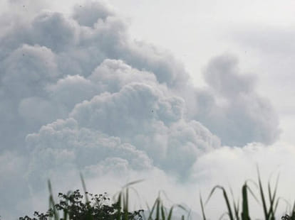 Darang hill of Himachal is spewing fire