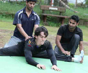 now gymnasts are going to bollywood