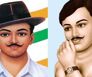Bhagat Singh and Azaad is terrorist!