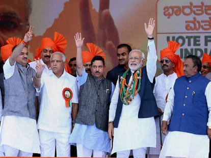 how modi made bjp to vote for telangana and raised issue of seemandhra in karnataka