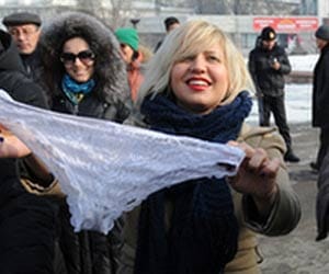 women against ban on underwear in kazakhastan