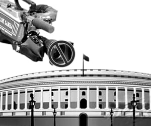 Closed door of democracy