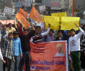 abvp started voter campaign for loksabha election