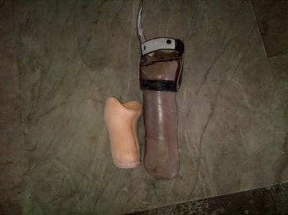 cow will run artificial foot 
