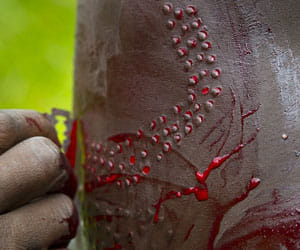 surma tribes tattoo