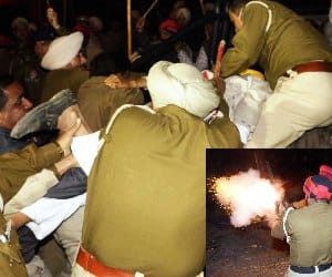 punjab, amritsar, firing, protest