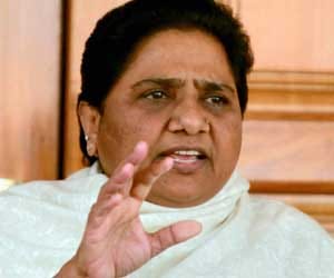 BSP Head Mayawati in Chandigarh on 30 March