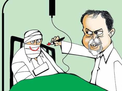 minister surgery without checkup