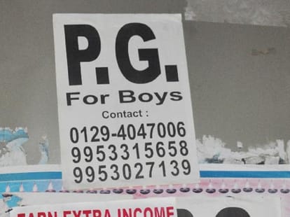 paying guest is a business in delhi ncr