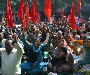 protest on punjabi munch