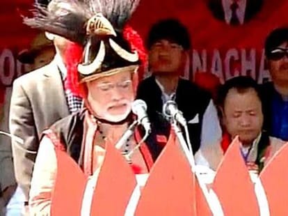 narendra modi northeast rally