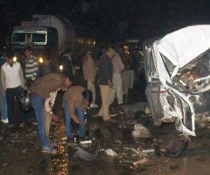 accident in lucknow