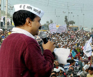 kejriwal rally in rohtak