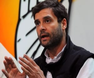rahul gandhi met editors in lucknow