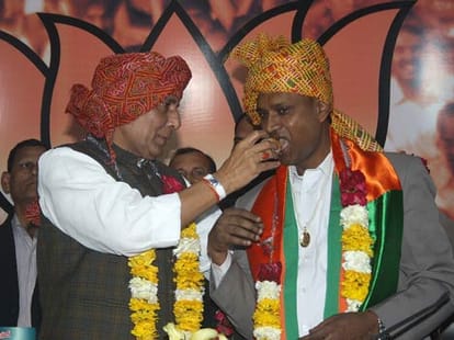  BJP supporters anger to take LS ticket distribution