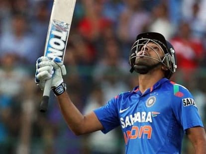 rohit sharma s second double century in ODI. 