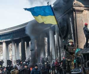 russia criticised govt change in ukrain