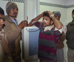 fracas on kanpur station