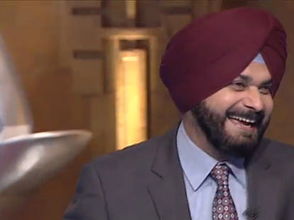 navjot singh sidhdhu attack on congress